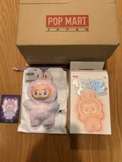 POP MART ラブブ　ぬいぐるみ　LUCK エナジー 紫