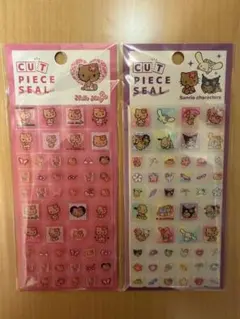 【正規品】サンリオ 日焼けキティ 日焼けサンリオ　タイルシール 2枚セット