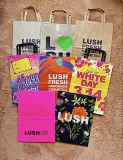 LUSH ショップ袋 ショッパー 8枚セット