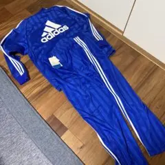 adidas 青 ジャージ 700630