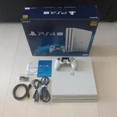 プレイステーション4 Pro 本体 ホワイト（美品）