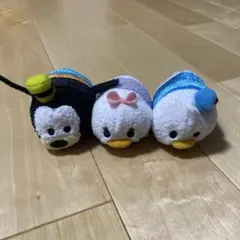 ツムツム グーフィー・デイジー・ドナルドぬいぐるみ