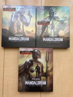マンダロリアン シーズン123 4K UHD スチールブック セット 一部新品 