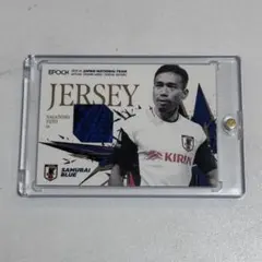 EPOCH 2025-26 サッカー日本代表 SE 長友佑都 ジャージカード