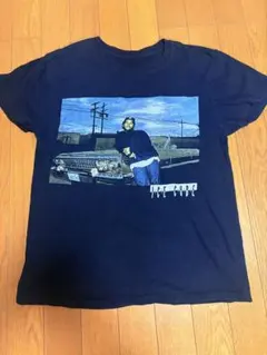 ICE CUBE プリントTシャツ ネイビー