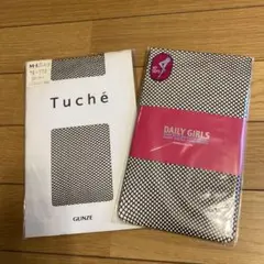 網タイツTuché TE-770 ネットタイツ M〜Ｌサイズ　　ブラック