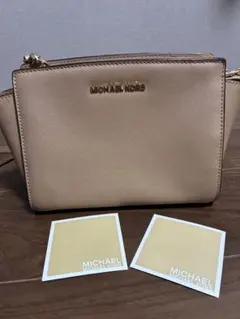 MICHAEL KORS ベージュ ショルダーバッグ