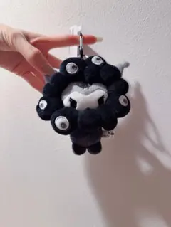 サンリオ×ミャクミャク カラビナ BC モノクロ シナモロール ハロー