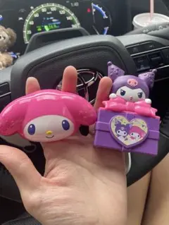 ハッピーセット⭐︎マイメロディ・クロミ ヘアコーム&ケース＊シャボン玉カップ