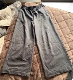 adidasoriginals ワイドレッグパンツ　黒