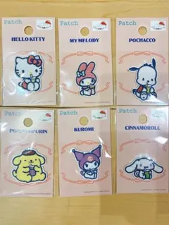 サンリオ ワッペン シール 6種