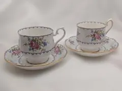 Royal Albert プチポワン プレート 5枚セットボーンチャイナ 金彩