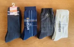 新品・中古 Munsingwear GrandSlamソックス 3足＋1足セット