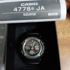 新品同様！CASIO G-SHOCK 4778 ブラック腕時計