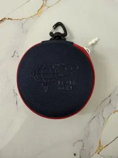 【超美品】BEAMS GOLF ボールポーチ ネイビー/レッドのサムネイル