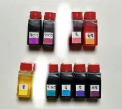 着色料　9色　6ml　着色剤　酸性染料　156-15