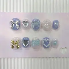 キラキラ☆キッズネイル　ギャルネイル