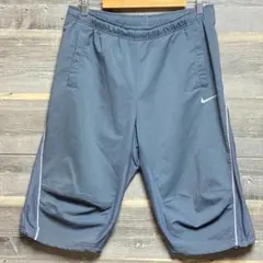 Nike DRI-FIT 薄手 ショートパンツ 大きめサイズ L 刺繍スウッシュ