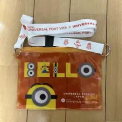 USJ ホテル特典　ミニオン　パスケース