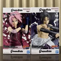 Grandista NARUTO 春野サクラ & うちはサスケ フィギュア2体