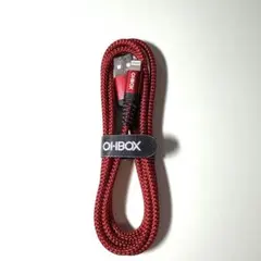 OHBOX レッド Lightningケーブル