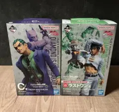 ジョジョの奇妙な冒険 一番くじ ラストワン賞岸辺露伴　C賞川尻浩作　セット