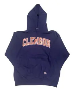 Champion CLEMSON パーカー ネイビー L