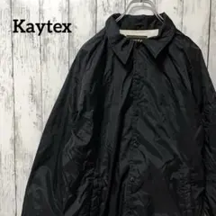 C2888 Kaytex ナイロンジャケット ブラック コーチジャケット