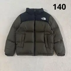 【美品✨】ザノースフェイス キッズ ヌプシジャケット ダウン 黒 110 肉厚◎ THE NORTH FACE ザ・ノース・フェイス アウター キッズ ダウン