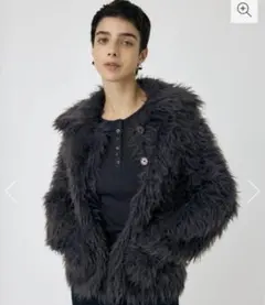 moussy ファー　ジャケット　カーディガン　アウターのサムネイル