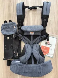 エルゴ 抱っこ紐 オム二360クールエアー インディゴウィーブ