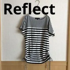 【美品✨】Reflect リフレクト ボーダー カットソー 半袖 日本製のサムネイル