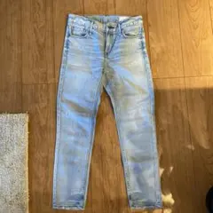 upper hights レディース　ダメージデニム