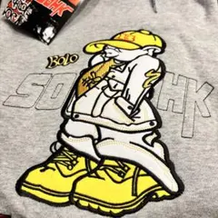 レア　タグ付き　00s SOHK 刺繍　パーカー　ビッグサイズ　B系　ダボダボ