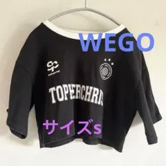 WEGO Tシャツ ブラック Sサイズ