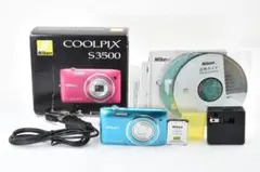 ニコン nikon coolpix S3500 バッテリー付 動作確認済 □ ほぼ新品 □ニコン Nikon COOLPIX S3500 動作確認済 - メルカリ