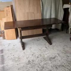美品 柏木工 ウィルダネス ダイニングテーブル オーク材 KASHIWA