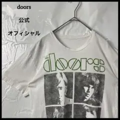 バンドtシャツ　doorsドアーズ　白ホワイト　公式　オフィシャル　ヴィンテージ