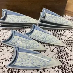 角皿 長方皿 5枚セット ヴィンテージ 懐石皿 魚 刺身 前菜 菊 - メルカリ