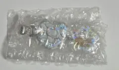 サンリオ　ヘアクリップ　おはじきシール風アクセサリー　シナモン　シナモロール