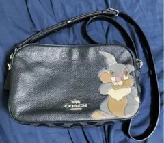 COACH とんすけ　コラボ　ウォレットバッグ COACH - [コーチ] アウトレット 財布 限定 ディズニー コラボ