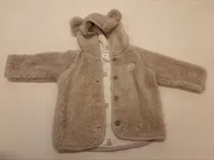 ベビーギャップ baby gap ボア フード 6-9m