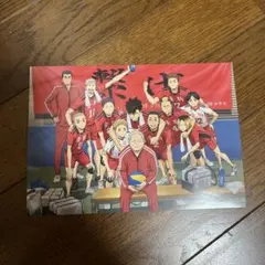 劇場版 ハイキュー　映画入場者特典 音駒高校 A5カード
