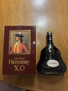 Hennessy XO コニャック 40% 1L 金キャップ 箱付き - メルカリ