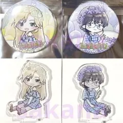 スキップとローファー DMMスクラッチ アクキー 缶バッジ 結月 3点 