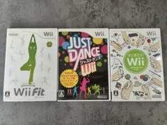 Wii Fit & Just Dance & Wii Party セット