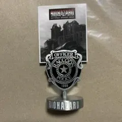 USJ ユニバ バイオハザード ラクーン市警 文鎮　メモスタンド