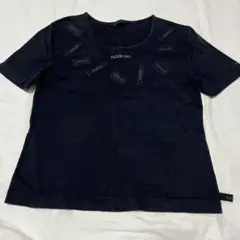 INGEBORG テープロゴ付き半袖Tシャツ