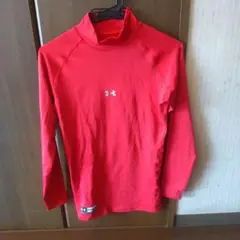UNDER ARMOUR 赤 長袖シャツ MD