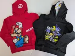 マリオ＆スプラトゥーン3 フード付きトレーナー
